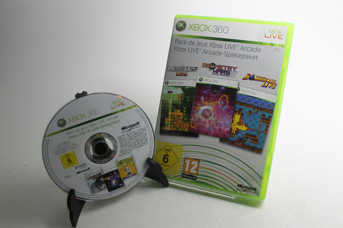 Xbox 360: Xbox Live Arcade Spielepaket (Gut)