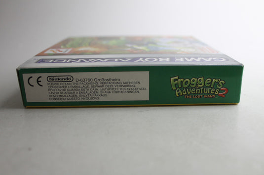 Frogger's Adventures 2-The Lost Wand (Nintendo Game Boy Advance, 2003)