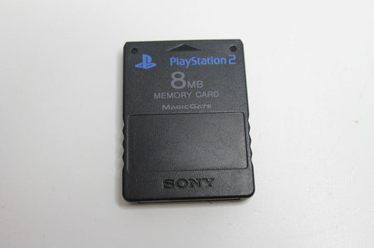 Sony Playstation 2 Spielkonsole - Schwarz Controller transparent Memory Card