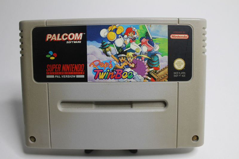 Laden Sie das Bild in Galerie -Viewer, Pop&#39;N Twinbee SNES Super Nintendo Spiel Modul.
