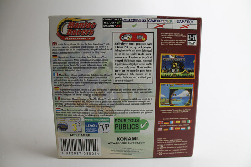 Laden Sie das Bild in Galerie -Viewer, Maniac Racers Advance (Nintendo Game Boy Advance, 2002)
