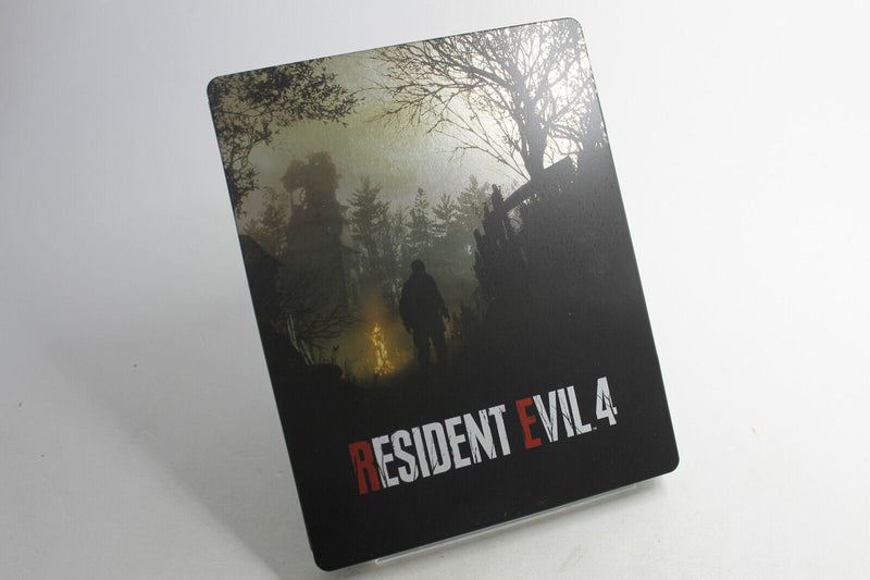 Laden Sie das Bild in Galerie -Viewer, Resident Evil 4 (Remake): Steelbook (Sony PlayStation 4/5, 2023) Ohne Spiel
