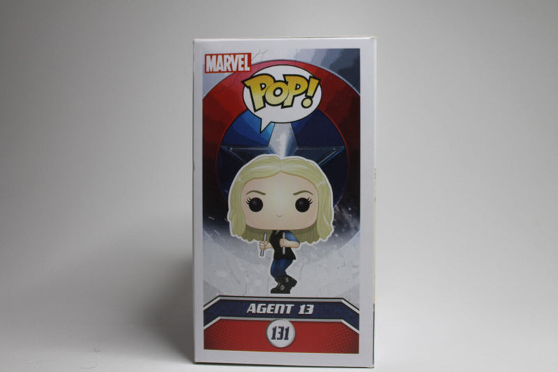 Laden Sie das Bild in Galerie -Viewer, Funko Pop 131, Civil War, Marvel Captain America ,Agent 13, Sammelfigur
