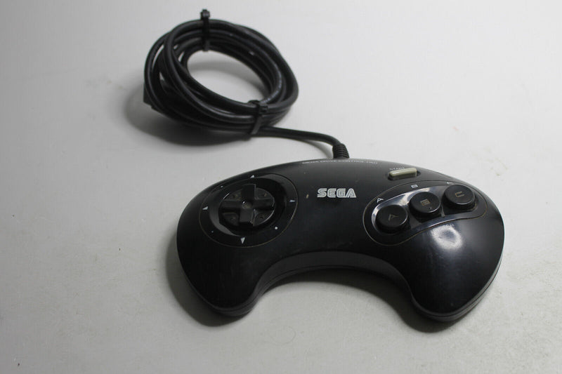 Laden Sie das Bild in Galerie -Viewer, Sega Mega Drive Schwarz Spielekonsole (PAL)
