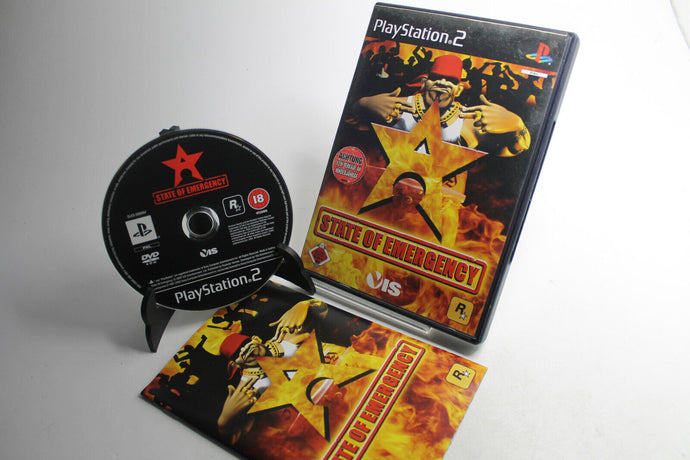 State Of Emergency (Sony PlayStation 2, 2001, DVD-Box)