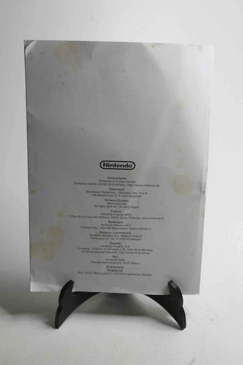 Laden Sie das Bild in Galerie -Viewer, Nintendo Gamecube Konsole Bedienungsanleitung / Anleitung / Booklet - GC *
