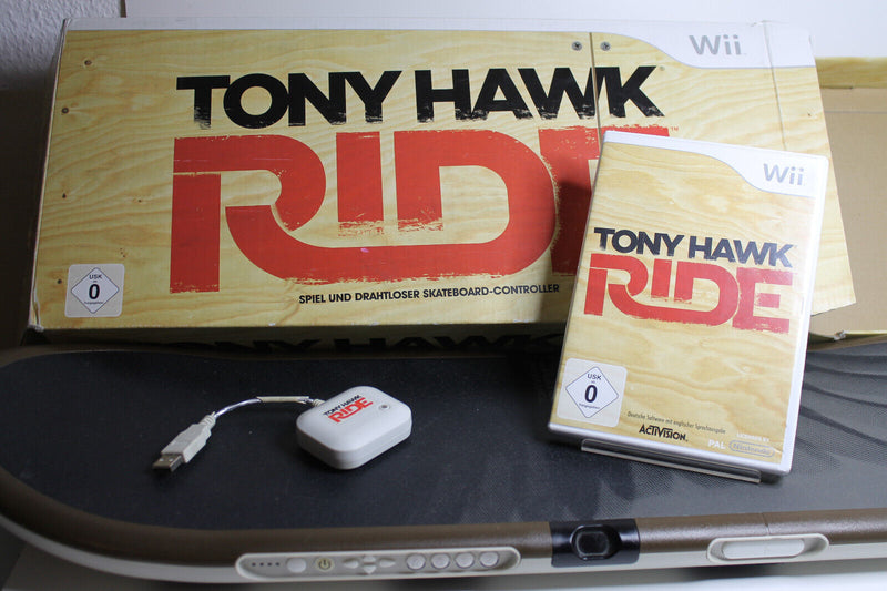 Laden Sie das Bild in Galerie -Viewer, Tony Hawk Ride / Shred Skateboard Wii Inkl. Spiel Rarität Sammlung Selten
