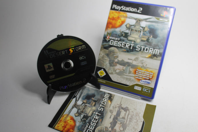 Conflict: Desert Storm (Sony PlayStation 2, 2003, DVD-Box)