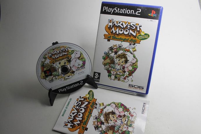 Harvest Moon A wonderful Life Playstation mit Anleitung und OVP PS2