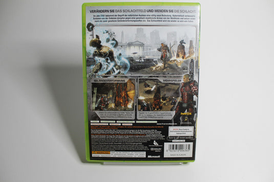 Fracture (Microsoft Xbox 360, 2008) OVP - TOP