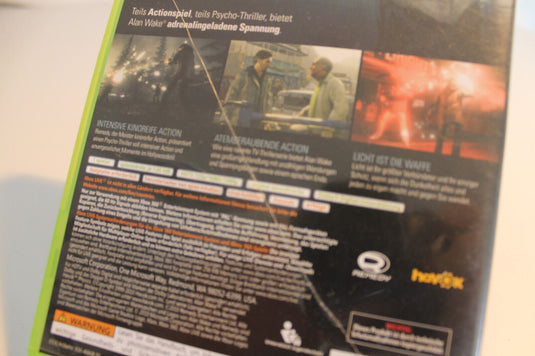 Alan Wake XBOX 360 - Top - mit Handbuch