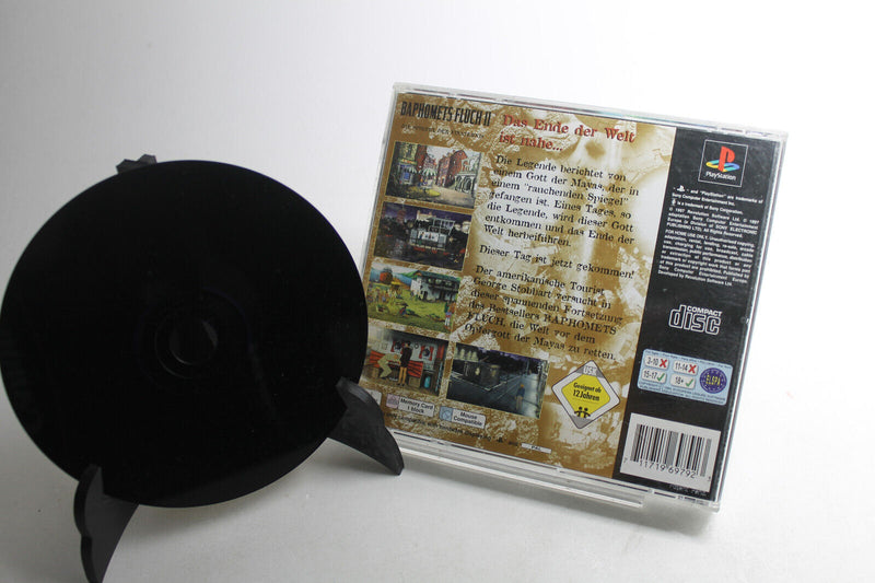 Laden Sie das Bild in Galerie -Viewer, Baphomets Fluch 2 Sony Playstation 1 PS1 PSX mit Handbuch
