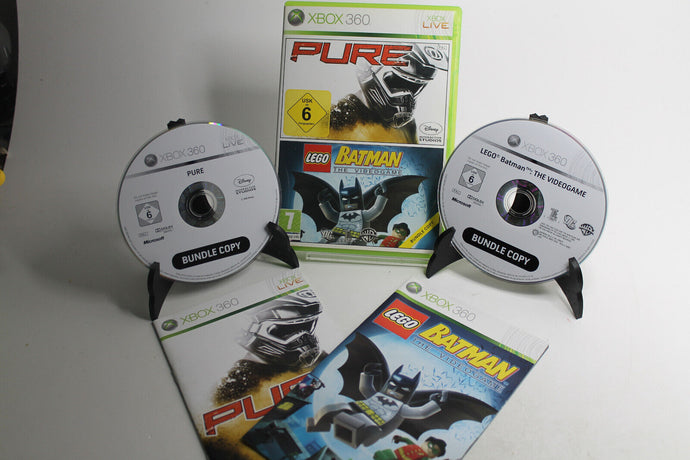 Pure & Lego Batman Bundle Copy (Microsoft Xbox360, 2009)