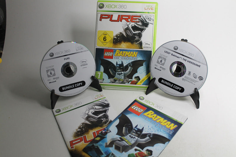 Laden Sie das Bild in Galerie -Viewer, Pure &amp; Lego Batman Bundle Copy (Microsoft Xbox360, 2009)
