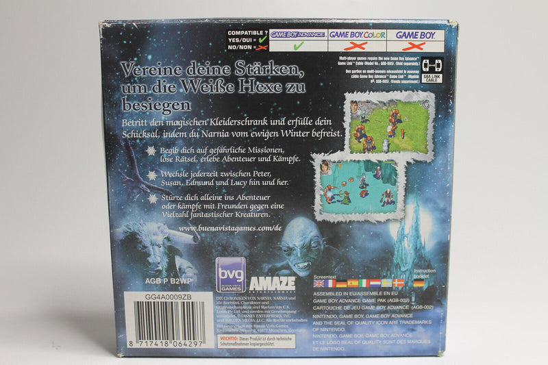Laden Sie das Bild in Galerie -Viewer, Die Chroniken von Narnia: der König von Narnia (Nintendo Game Boy Advance, 2005)
