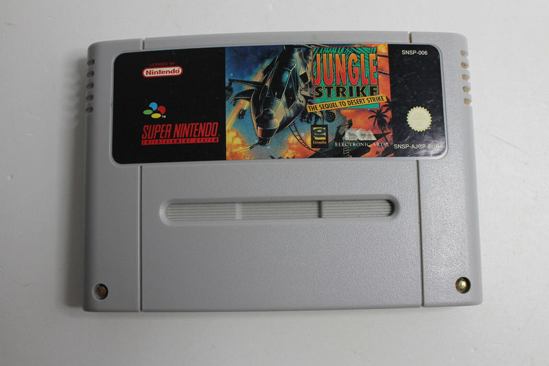 Laden Sie das Bild in Galerie -Viewer, Jungle Strike The Sequel to Desert Strike - Modul - Super Nintendo SNES
