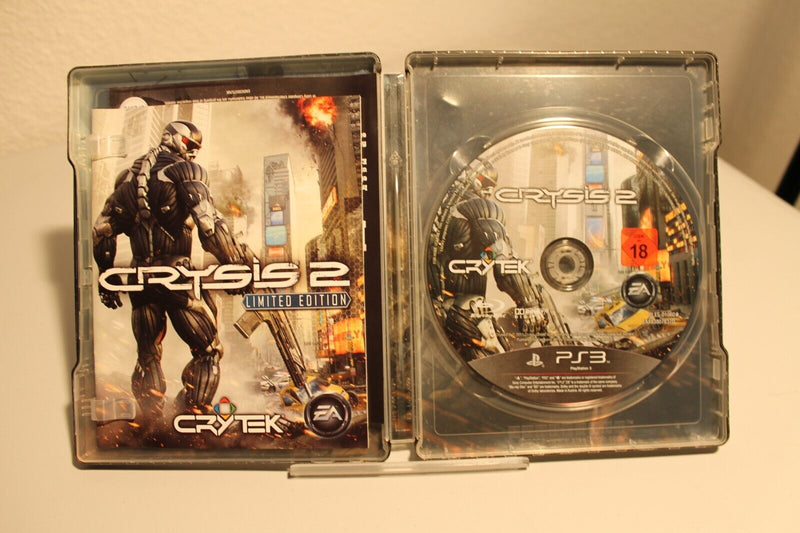 Laden Sie das Bild in Galerie -Viewer, Crysis 2 - Steelbook - Ps3 - Playstation 3 - mit Handbuch
