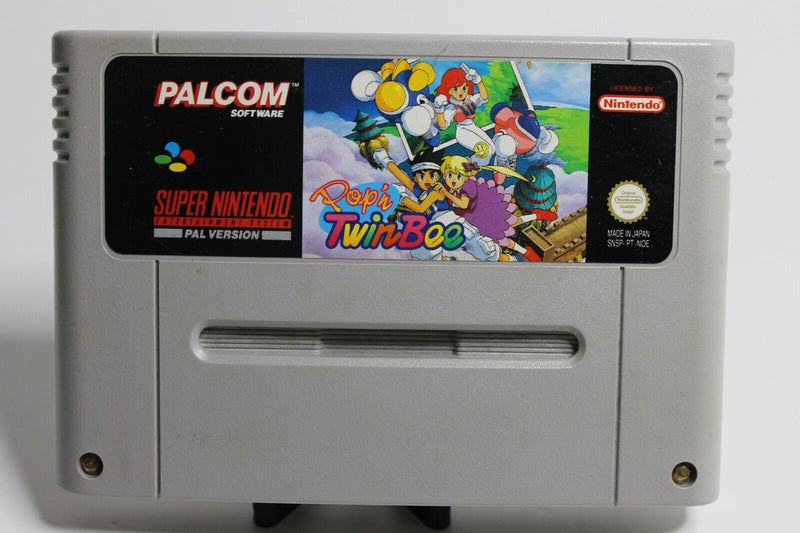 Laden Sie das Bild in Galerie -Viewer, Pop&#39;n Twin Bee Super Nintendo nur das Modul SNES
