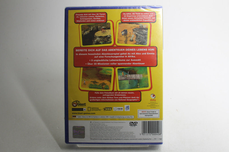 Laden Sie das Bild in Galerie -Viewer, National Geographic: Safari Abenteuer in Afrika (Sony PlayStation 2, 2007)
