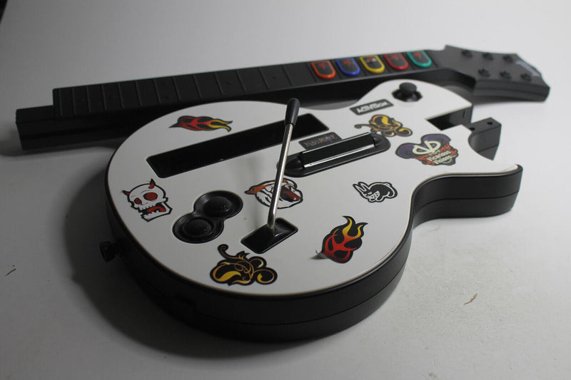 Laden Sie das Bild in Galerie -Viewer, Guitar Hero Nintendo Wii Gitarre Les Paul - Wireless Controller Weiß Gibson
