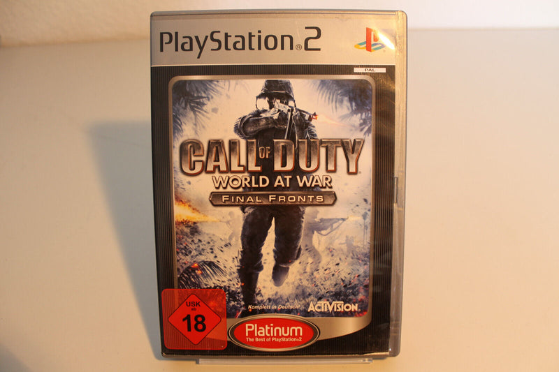 Laden Sie das Bild in Galerie -Viewer, Call of Duty World at War - Final Fronts - PS2 (Sony Playstation 2) - Top -

