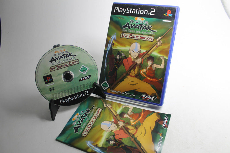 Laden Sie das Bild in Galerie -Viewer, Avatar-Der Herr der Elemente: die Erde Brennt (Sony PlayStation 2, 2007)
