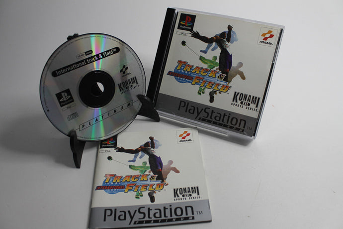 Track & Field, Sony PlayStation 1, PS 1, Konami, Anleitung, OVP