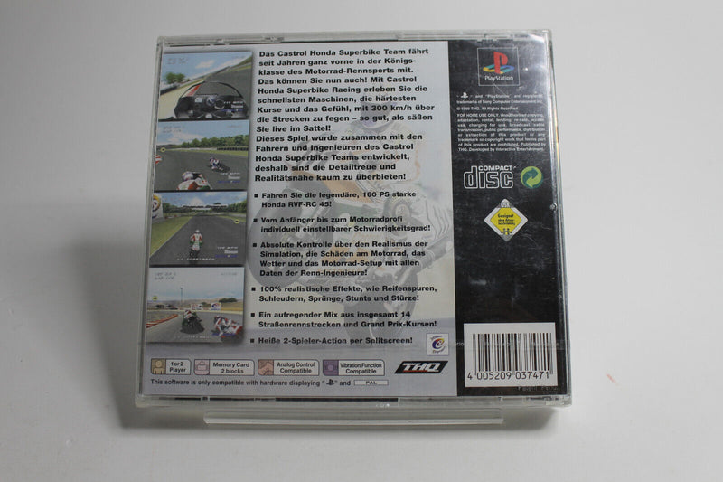 Laden Sie das Bild in Galerie -Viewer, Castrol Honda Superbike Racing. Titanium (PSone, 2000)
