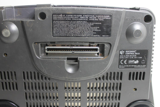 Nintendo 64 Spielekonsole - Schwarz Ersatzkonsole