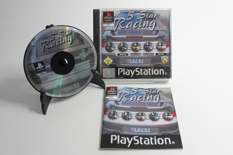 Laden Sie das Bild in Galerie -Viewer, 5 Star Racing (PSone, 2003)
