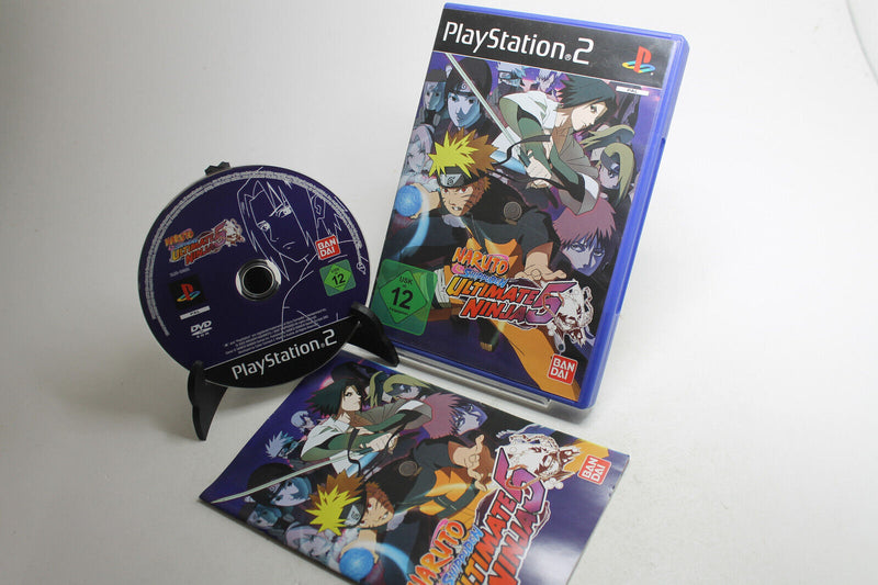Laden Sie das Bild in Galerie -Viewer, Naruto Shippuden: Ultimate Ninja 5 Sony Playstation 2 PS2
