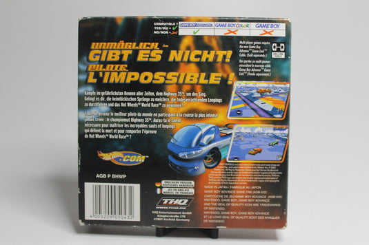 Hot Wheels World Race (Nintendo Gameboy Advance) mit OVP
