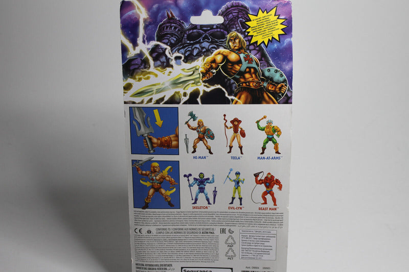 Laden Sie das Bild in Galerie -Viewer, Mattel Masters of the Universe Origins He-Man Actionfigur 14cm
