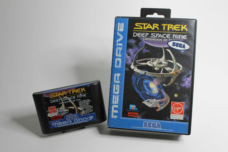 Laden Sie das Bild in Galerie -Viewer, SEGA Mega Drive - Star Trek Deep Space Nine (mit OVP) 11964582
