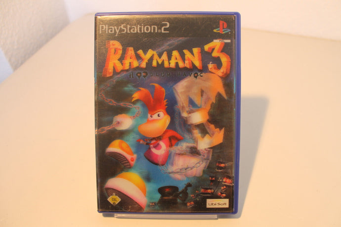 Rayman 3-Hoodlum- 3D Havoc PS2 (Sony Playstation 2) - Top Zustand - mit Handbuch