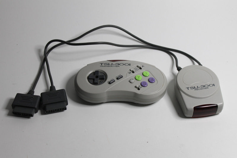Laden Sie das Bild in Galerie -Viewer, TSIJ-3001 Transmitter Kablelose Controller für Super Nintendo SNES Gamepad
