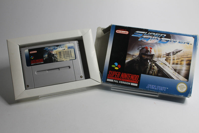Laden Sie das Bild in Galerie -Viewer, Super Air Driver (Super Nintendo) SNES Spiel inkl. OVP Acryl Case
