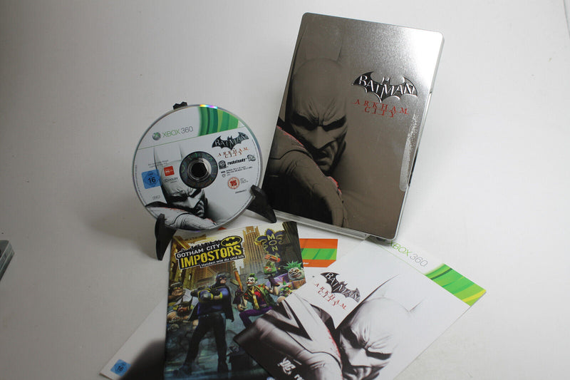 Laden Sie das Bild in Galerie -Viewer, Batman: Arkham City Steelbook (Microsoft Xbox 360) Xbox 360 Spiel CiB KOMPLETT
