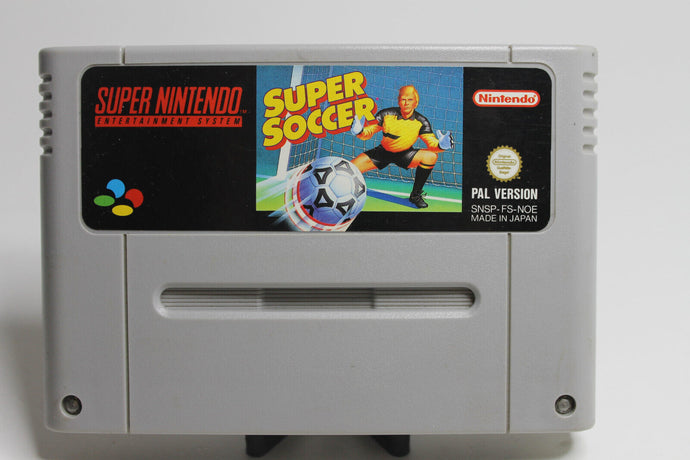 Super Soccer - Super Nintendo SNES Spiel Modul - PAL - SNES