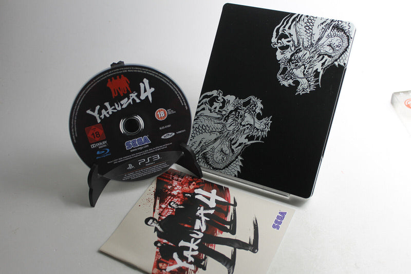 Laden Sie das Bild in Galerie -Viewer, Yakuza 4-Kuro Edition (Sony PlayStation 3, 2011) Steelbook
