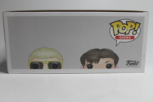 FUNKO POP! Gamerverse Marvel 2 - Pack Captain Marvel vs. Chun-Li Vinyl Figur