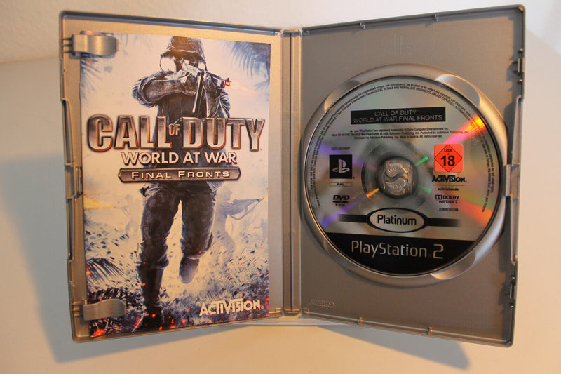 Laden Sie das Bild in Galerie -Viewer, Call of Duty World at War - Final Fronts - PS2 (Sony Playstation 2) - Top -
