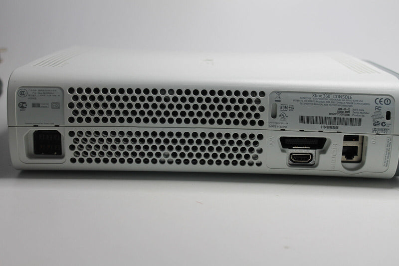 Laden Sie das Bild in Galerie -Viewer, Microsoft Xbox 360 Premium 60GB Weiß Spielekonsole mit 2 Controllern
