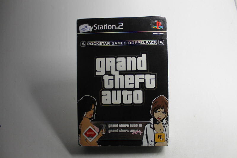 Laden Sie das Bild in Galerie -Viewer, Grand Theft Auto Doppelpack (Dt.) (Sony PlayStation 2, 2003)
