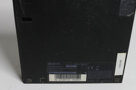Sony Playstation 2 Konsole Slim Set - Schwarz (SCPH-70001)