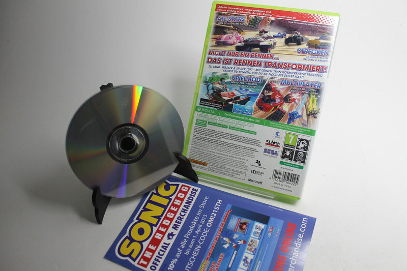Laden Sie das Bild in Galerie -Viewer, Sonic All Stars Racing Tronsformed Microsoft Xbox 360 Spiel OVP
