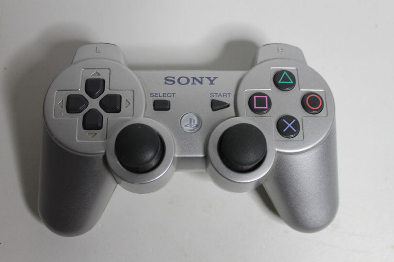 Laden Sie das Bild in Galerie -Viewer, Sony Playstation 3 Super Slim 12GB Konsole PS3 Silber Controller
