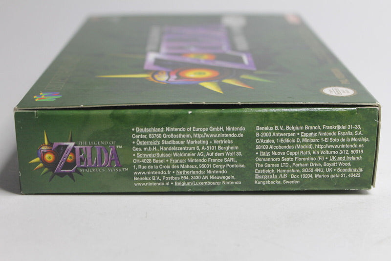 Laden Sie das Bild in Galerie -Viewer, The Legend of Zelda: Majora&#39;s Mask (Nintendo 64) OVP Spieleberater CIB Sammler

