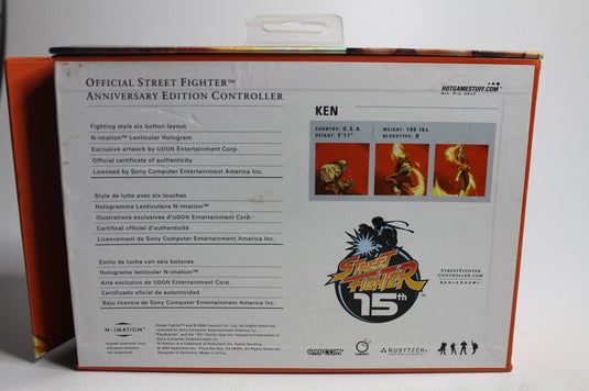 Street FighterLimited Collectors Edition Controller Playstation Signed