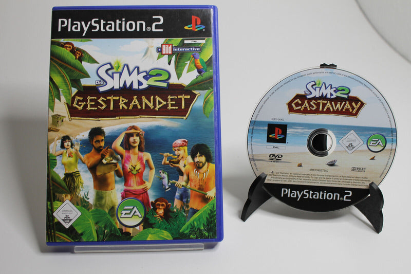Laden Sie das Bild in Galerie -Viewer, Die Sims 2: Gestrandet (Sony PlayStation 2, 2007)
